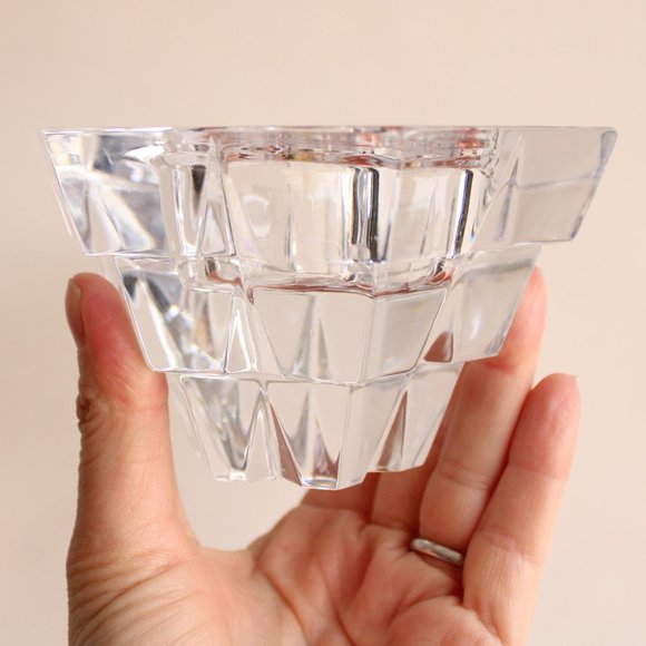 Vintage Other - Vintage Crystal Candle Holder, Miller Rogaska, Collectible